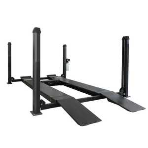 Elevador Hidráulico de 4 Postes para Autos con Gato Rodante, Capacidad de Elevación de 4000 kg, Diseño de Tijera, Elevador de Autos de Cuatro Postes - Product Image 3