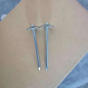 Clavos para Techo de Hierro al por Mayor de 2'', 2.5'' y 3'' con Vástago Retorcido, Galvanizados y con Arandela de Goma, Diseño de Cabeza de Paraguas - Product Image 6
