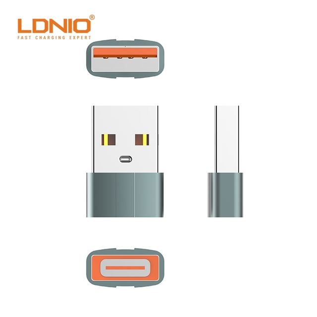 LDNIO LC150 USB a to Type-C Adapter Transfer OTG USB Convertor Fast Charge and Transmit Usb-c Laptop Adapters