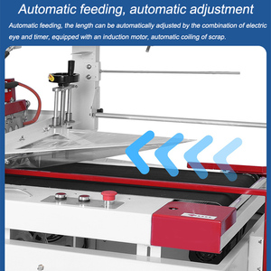 Sellador de barra L comercial, sellado lateral, túnel de calor, máquina de envoltura retráctil, caja de Cd, <span class=keywords><strong>libro</strong></span>, caja de cartón, máquina de envoltura de túnel retráctil - Product Image 4