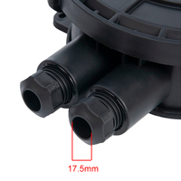 Boîtier de Jonction Optique FTTH en Matériau PP+GF 2x2 pour 36 Fibres, 3 Plateaux, RPS-ST004 -40~+65