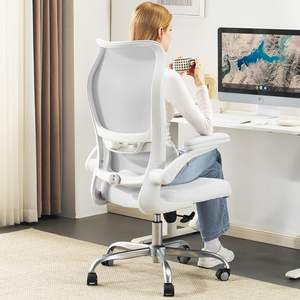 TRALT Ergonomic High Back S-Shape <b>Office</b> <b>Chair</b> Extendable Wave Design Desk <b>Chair</b> Adjustable <b>Lumbar</b> <b>Support</b> Mesh Gaming <b>Chair</b> - Product Image 1