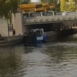 Máquina cosechadora de jacinto de agua pequeña acuática usada Venta de máquinas cortadoras de lenteja de agua en todo el mundo - Product Image 2