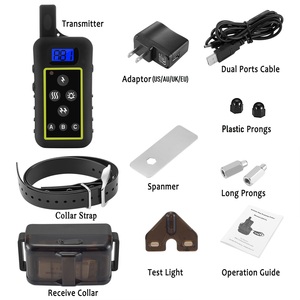 Collar de Control <span class=keywords><strong>para</strong></span> <span class=keywords><strong>Entrenamiento</strong></span> de <span class=keywords><strong>Perros</strong></span> de Caza, <span class=keywords><strong>para</strong></span> Retiradores, Punteros y <span class=keywords><strong>Perros</strong></span> de Caza - Alcance de 2400m, 3 <span class=keywords><strong>Perros</strong></span>, Modos de Vibración y Choque, Plástico Ecológico - Product Image 3