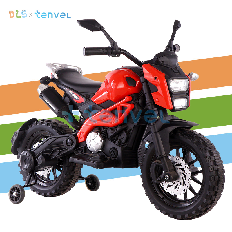 DLS Kids Electric Motorbike Ride-on Fun Learning