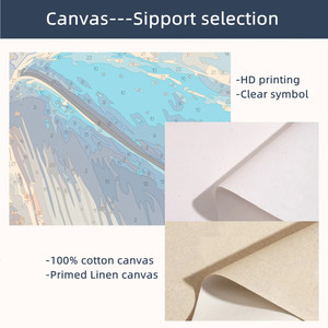 Kit de peinture par numéros - Coucher de soleil chaleureux avec bébé et <span class=keywords><strong>poussin</strong></span>, peinture à l'huile DIY - Product Image 3