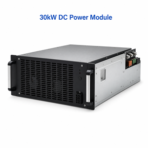 เครื่องชาร์จรถยนต์ไฟฟ้าแบบเร็ว DC 30kW 150-1000V พร้อมชุดเรียงกระแสแรงดันกว้าง ตู้ชาร์จ EV แบบติดตั้งบนพื้น รุ่นใหม่ - Product Image 1