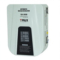 Régulateurs/Stabilisateurs de tension TVR-10KVA, régulateur de tension automatique 220V, type relais, haute puissance, AVR pour la maison et les entreprises