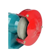 Meuleuse d'établi PUSELLO 250W 125mm 3000 tr/min, outil de meulage électrique à double roue pour le polissage et l'affûtage des métaux