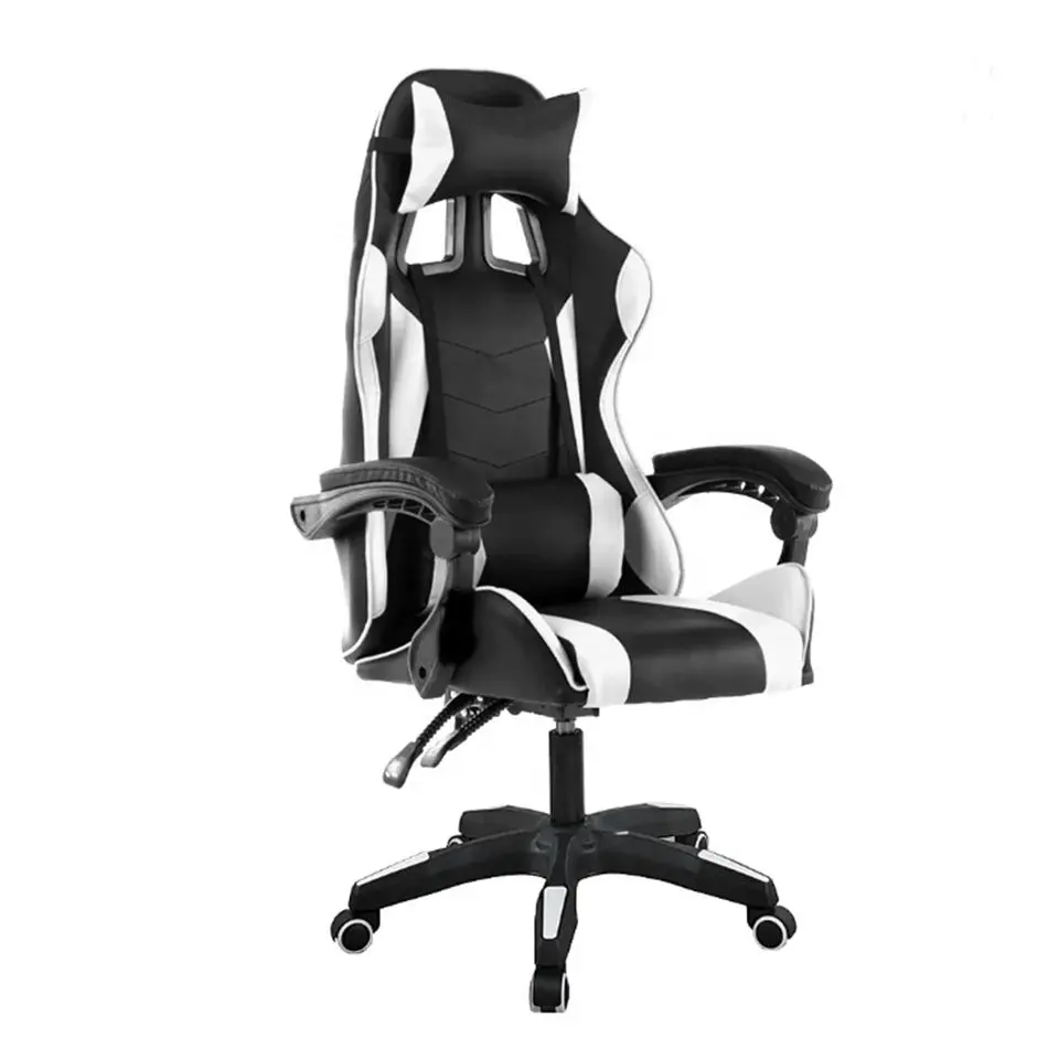 Modern Fixed Armrest Game Chair Gaming Hoch und Big Blue Gaming Set Tisch Ang Stuhl Gelb Lordos stütze PC Gaming Chair