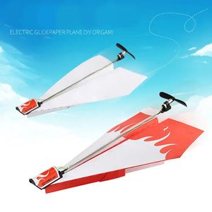 Jouet d'<span class=keywords><strong>avion</strong></span> électrique bricolage à piles jouet d'<span class=keywords><strong>avion</strong></span> en <span class=keywords><strong>papier</strong></span> volant à vendre - Product Image 4
