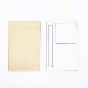 Blocs de Notas Personalizados de MDF para Sublimación AGH con Notas Adhesivas - Juego de Regalo Promocional con Logotipo Personalizado, Portátil - Product Image 4