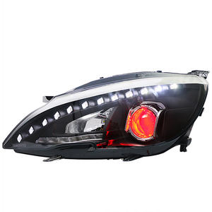 Paires de phares de voiture pour <span class=keywords><strong>Peugeot</strong></span> 408/308S 14-18 phares Plug and Play avec lentille de projecteur DRL de phares de pare-chocs avant - Product Image 5