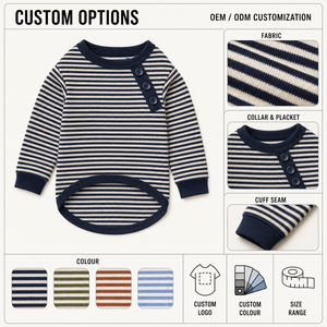Pull en tricot rayé pour chien, style classique et décontracté, confortable, vêtements pour animaux de compagnie toutes saisons pour chiens - Product Image 2