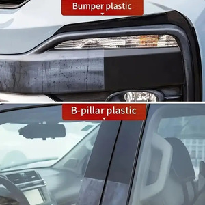 Agente Riparatore Solido per Parti in Plastica per Interni Auto, Trattamento Lucidante e Protettivo per Superfici, Riparazione Anti-Ingiallimento Nero - Product Image 4
