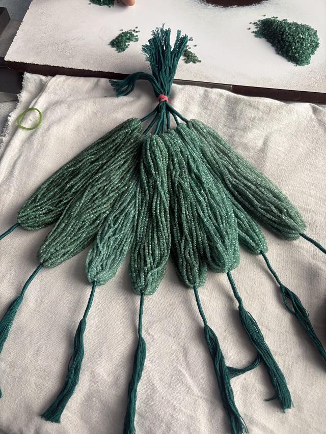 สีเขียว