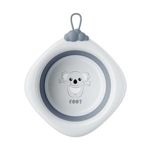 Bassin de lavage rond design de dessin animé en gros bassin de bébé pliant portable <span class=keywords><strong>pour</strong></span> la <span class=keywords><strong>douche</strong></span> du nouveau-né - Product Image 1