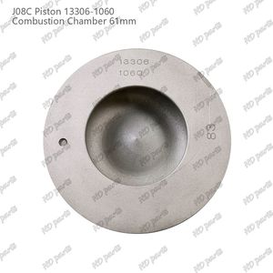 J08c Piston Với Pin 61Mm Buồng Đốt 13306-1060 Cho Động Cơ <span class=keywords><strong>Hino</strong></span> - Product Image 5