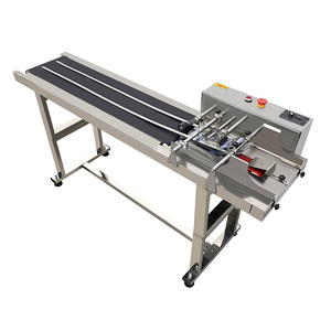 Machine de pagination automatique à grande vitesse à moteur, alimentée par friction, pour le comptage de boîtes en carton/plastique de qualité alimentaire sur convoyeur - Product Image 6