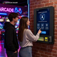 Distributeur automatique de tabac intelligent mural, conforme ADA, écran tactile, désinfection UV, gestion basée sur le cloud, multifonctionnel