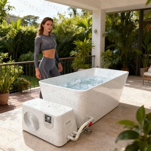 Factory Sale 1hp Water Chiller Ice Bath Cold Therapy Ice Plunge Water Chiller with Filter R32 Wifi Control and Ozone Generator - Product Image 2