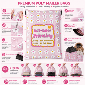 Buste Autoadesive Personalizzate in Polietilene per Abbigliamento, Buste per Spedizioni Grandi Dimensioni per Corriere - Product Image 3