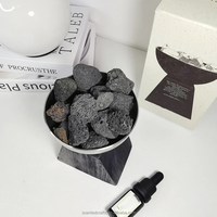 Diffuseur de parfum Nature Reed Parfum d'intérieur Diffuseur de roche volcanique Pierre de lave Meilleur ensemble de diffuseurs