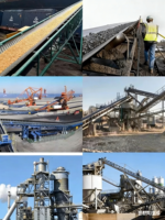 Sistema de Banda Transportadora de Caucho Personalizado, Duradero, Velocidad de 120 m/min, Manejo de Materiales en Múltiples Pisos para Energía y Minería
