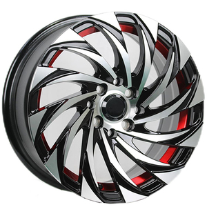 Jantes de Voiture de Tourisme 15 <span class=keywords><strong>Pouces</strong></span>, Alliage 4 Trous <span class=keywords><strong>4x100</strong></span> 4x114.3 et 5 Trous 5x100 en Aluminium #M1003 - Product Image 1