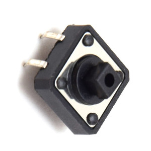 <span class=keywords><strong>Micro</strong></span>-key chuyển đổi 4-pin đầu vuông đầy đủ chiếu sáng điểm dọc gắn kết xúc giác chuyển đổi vật liệu kim loại nhựa IP65 cấp 1no1nc - Product Image 3