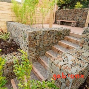 Mur de gabion soudé en treillis métallique de fer mur de gabion galvanisé enduit de zinc lourd à vendre 30*30*30CM - Product Image 5