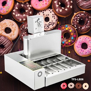 Vente chaude En Acier Inoxydable 2Kw Qualité Automatique Maker Haute Efficacité Économie De Travail Fry King Donut Machine Pour La Vente En Gros - Product Image 2