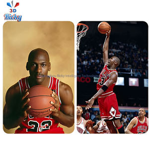 Aimant personnalisé pour équipe de basket Ricky 3D, aimant de réfrigérateur puissant en gros pour la décoration sportive - Product Image 2