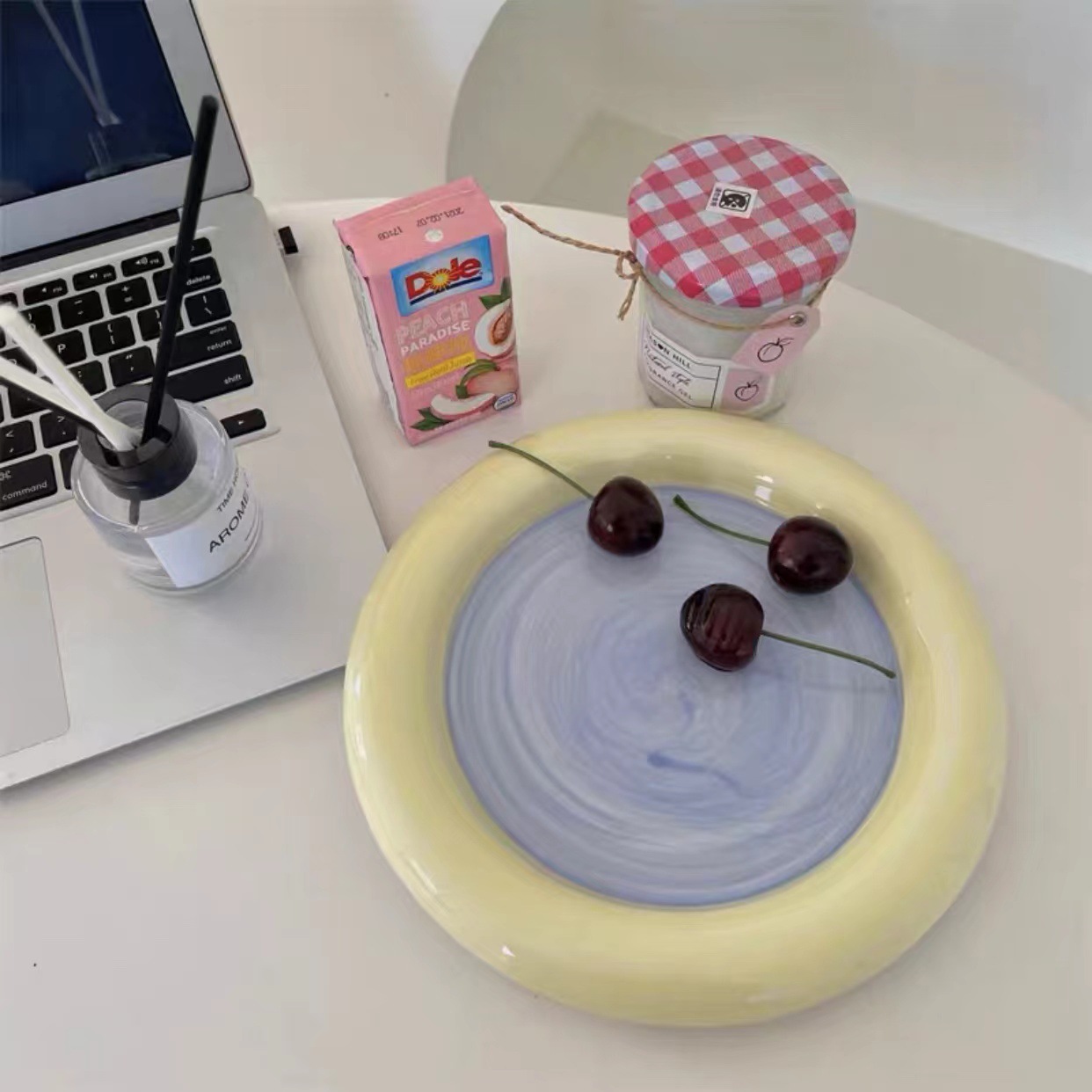 Amarillo azul 8 pulgadas