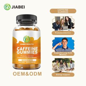 Gomitas de Cafeína Personalizadas de Fábrica para Adultos, Vitaminas Energéticas, Apoyo y Mejora de la Memoria a Largo Plazo, Extractos de Hierbas OEM/ODM - Product Image 4