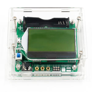 Versión de 3,7 V del medidor ESR del condensador inductor <span class=keywords><strong>DIY</strong></span> MG328 probador de transistor multifunción con carcasa acrílica - Product Image 5