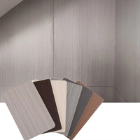 Panneau mural en PVC imperméable texturé effet carbone, charbon de bambou, placage intérieur, substitut du bois, pour usage domestique et commercial moderne