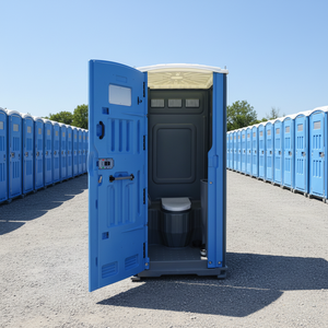 Toilettes mobiles en HDPE, cabines <span class=keywords><strong>WC</strong></span> pour la construction, toilettes chimiques mobiles à vendre - Product Image 2