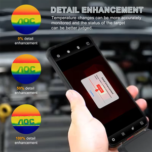 Termocamera Mobile Android USB-C HT-203U con Risoluzione Infrarossi 256x192 per Riparazioni Elettriche - Product Image 4