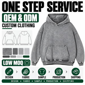 Servizio Completo per Felpa con Cappuccio Personalizzata, Oversize, Traspirante, 100% Cotone per Uomo - Product Image 1