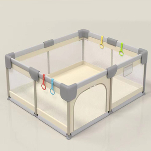 Conception populaire Taille de couleur sûre Poche externe personnalisée Clôture de jeu pour bébé Nouvelle arrivée Parc pour bébé avec portail - Product Image 6