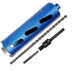 <span class=keywords><strong>Foret</strong></span> diamanté M22 et 1/4 UNC de 38 mm, 56 mm, 63 mm, 89 mm pour le perçage de climatisation, ensemble de forets pour béton et maçonnerie - Product Image 4