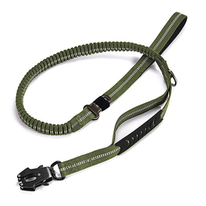 Custom <b>Dog</b> Leash with Quick Release Buckle-Adjustable Elastic Training Lead, Frog Clip for Outdoor Running, Walking,Tactical Use - Product Image 1