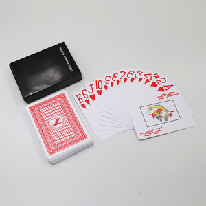 Tarjetas de Póker de PVC con Logotipo Impreso Personalizado al por Mayor, Tarjetas de Juego de Plástico Impermeables con Acabado Mate y Buena Elasticidad - Product Image 4