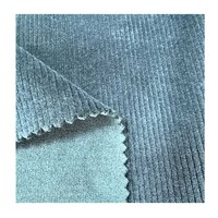 Tela de Terciopelo Elástica con 95% Poliéster y 5% Spandex, Súper Suave, Tipo Velour, para Prendas de Vestir