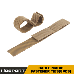 Wosport Tái Sử Dụng Buộc Dây Tổ Chức Dây Dây Chủ Phù Hợp Với Molle Hệ Thống Móc & Vòng Lặp Quan Hệ Cáp 6Pcs - Product Image 5