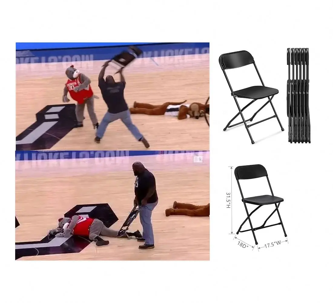 Kualitas tinggi akan membawa Anda untuk Victory Black Dinning kursi plastik lipat grosir