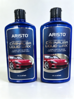 Cire liquide Carnauba, produit d'entretien extérieur automobile de qualité supérieure, 100% cire de Carnauba brésilienne naturelle