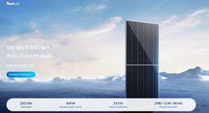 Trina <strong>Solar</strong> <strong>Panel</strong> Vertex N TSM-NEG19RC.<strong>70</strong> 610W 615W 620W 630W 640W N-type TOPCon Bifacial Dual Glass High Efficiency - Product Image 2