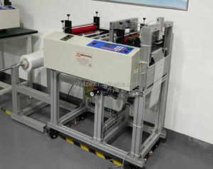 Petite machine à fabriquer des sacs en plastique HDPE PE PO à fermeture automatique, machine à coudre pour fabriquer des sacs, machine à perforer les poignées <span class=keywords><strong>de</strong></span> sacs <span class=keywords><strong>de</strong></span> transport - Product Image 4